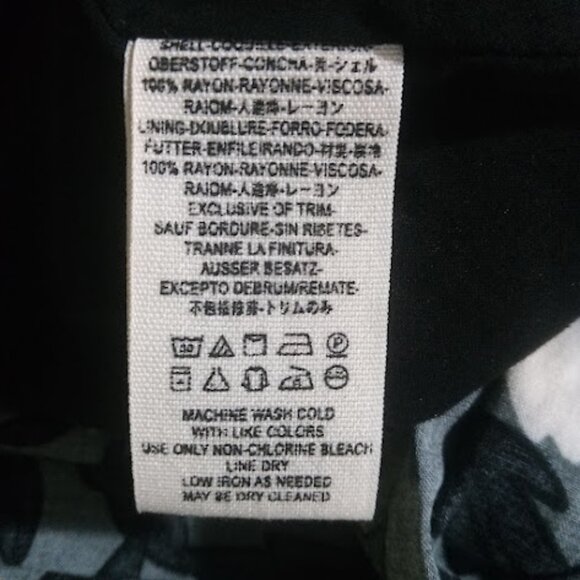 FREE PEOPLE | Pages Of Gold Dark Floral Tiered Maxi Or Midi Dress Boho Flowy M - Picture 13 of 14